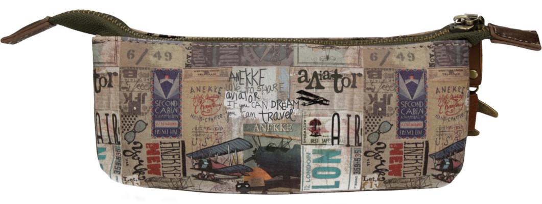 Etui Anekke Aviator Flugzeug beige taupe Pencil Case