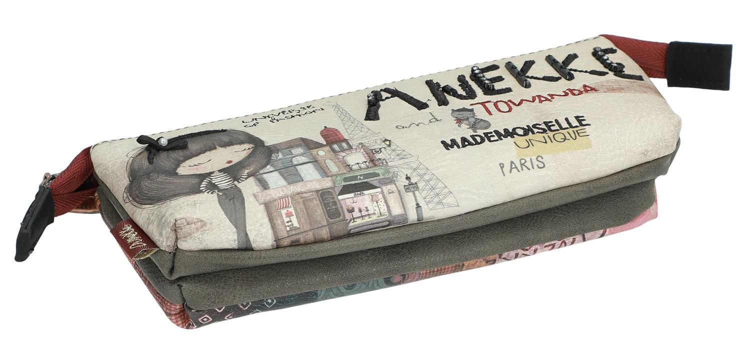 Etui Anekke Aviator Flugzeug beige taupe Pencil Case