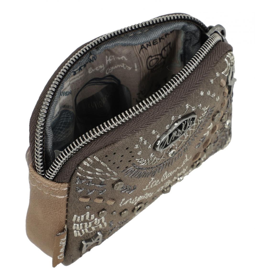 Etui Anekke Iceland Rune Braun bunt Steine