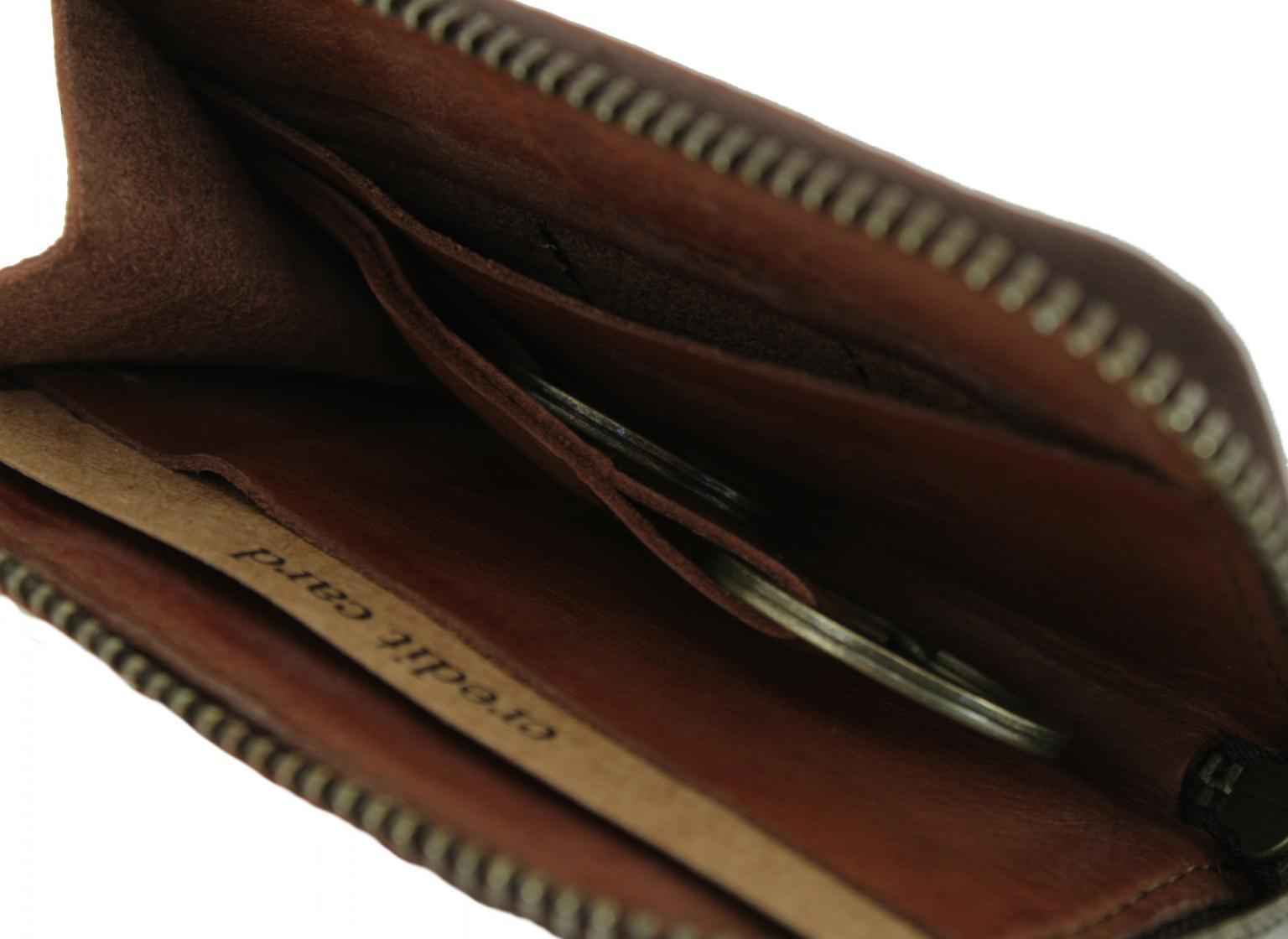 Etui Schlüssel Harbour 2nd Smooth Plain Speed Dunkelbraun
