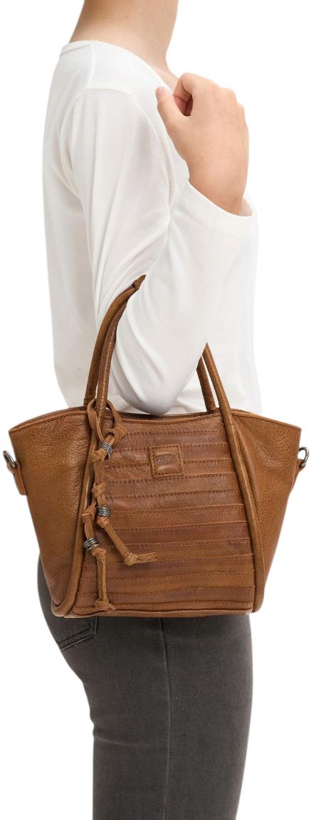 FREDsBRUDER All in Layer Handbag Leder Olive Green - Grün