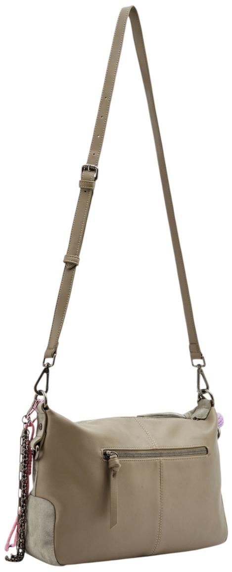 FREDsBRUDER Beautiful Mess Shoulderbag Crossovertasche Velours Taupe