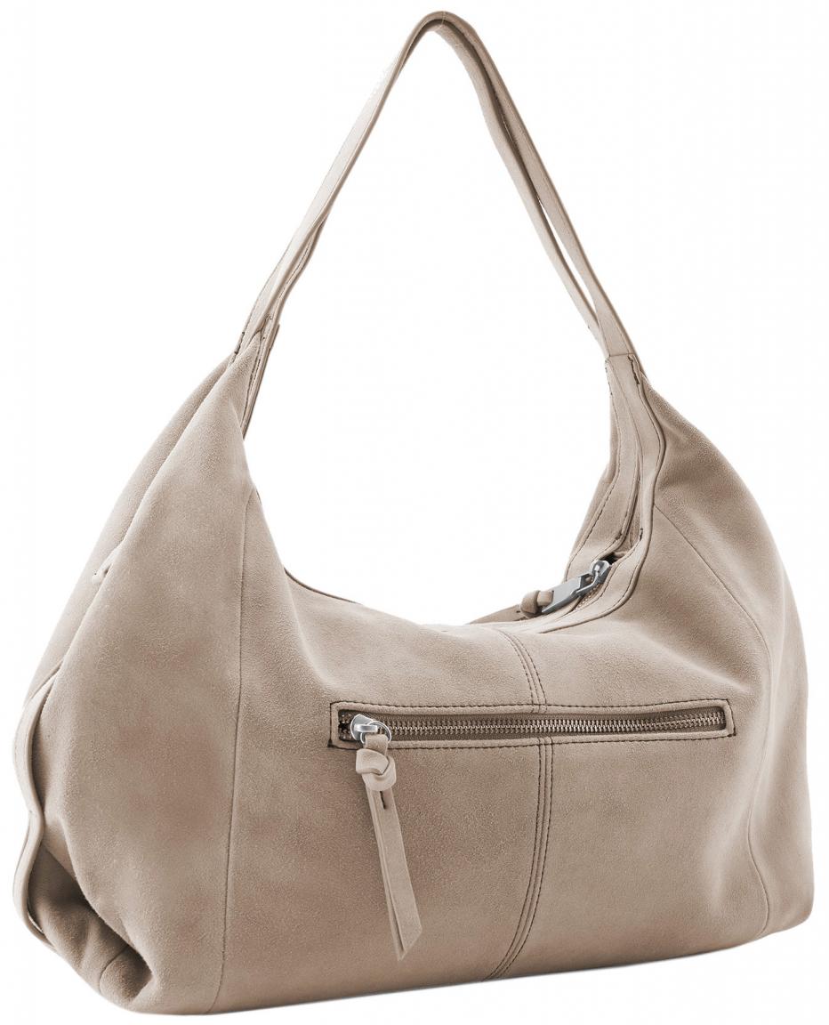 FREDsBRUDER Best to Come Beuteltasche Powder Taupe Materialmix