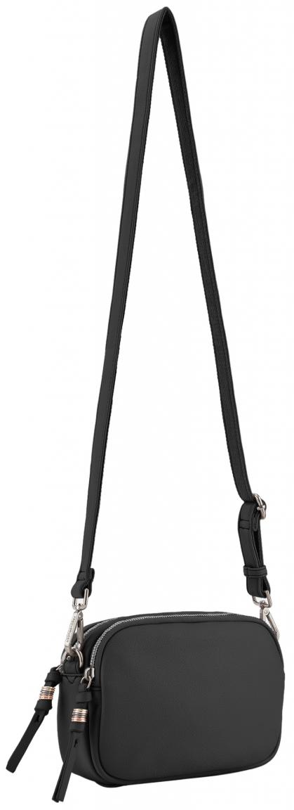 FREDsBRUDER Crossovertasche schwarz Bestie nachhaltig Metallringe