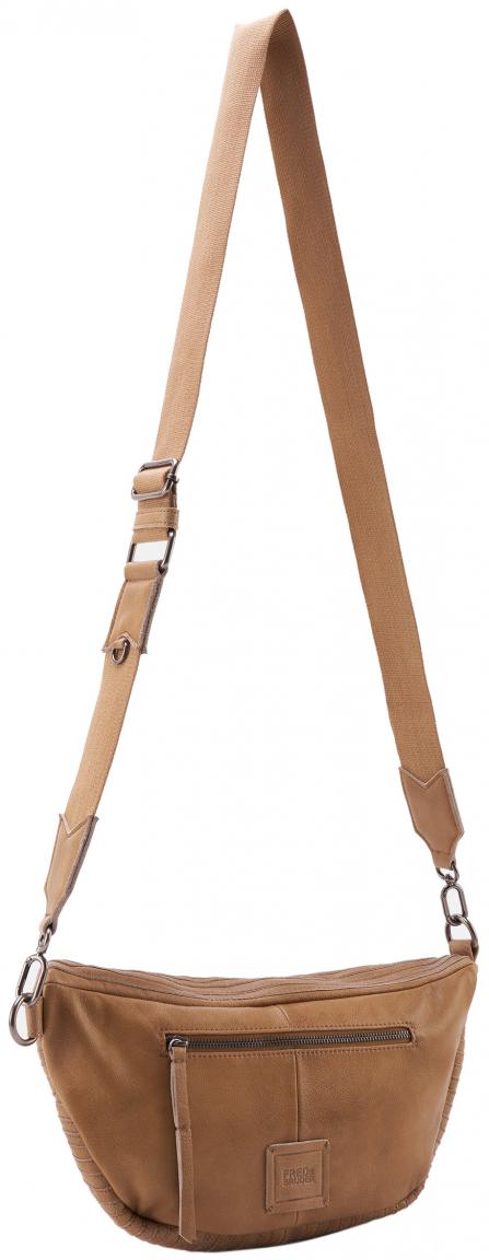 FREDsBRUDER Gürteltasche caramel Riffle crossover Leder Vintage