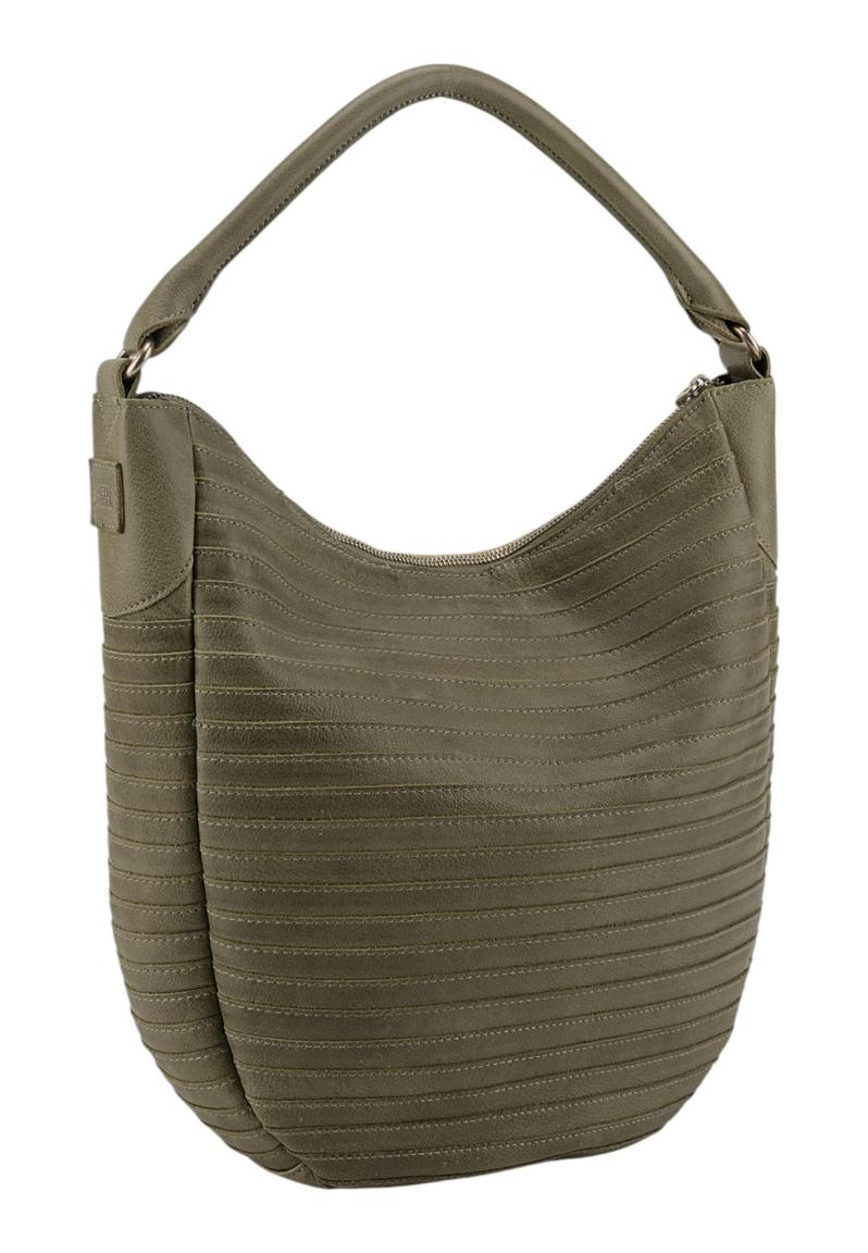 FREDsBRUDER Gürteltier S Beuteltasche Leder Olive Green - Grün
