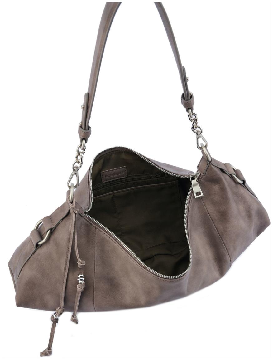 FREDsBRUDER Hobo Tasche Beutel Stay With Me Muddy Khaki Brown