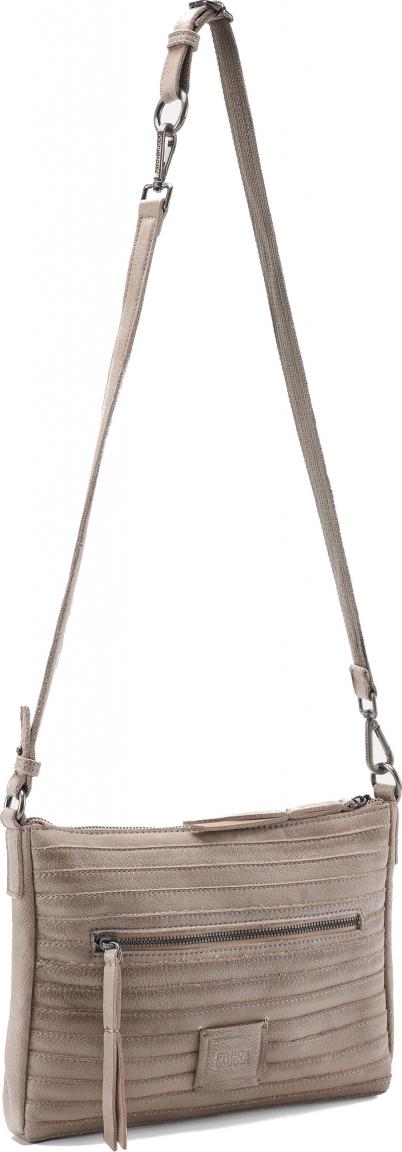 FREDsBRUDER Layer Crossbag Dirty Stone Ledertasche taupe