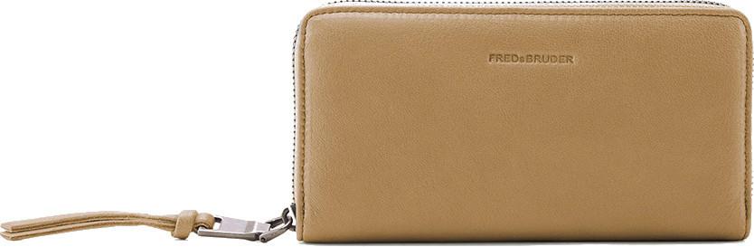 FREDsBRUDER Me and My Portemonnaie Caramel hellbraun Leder