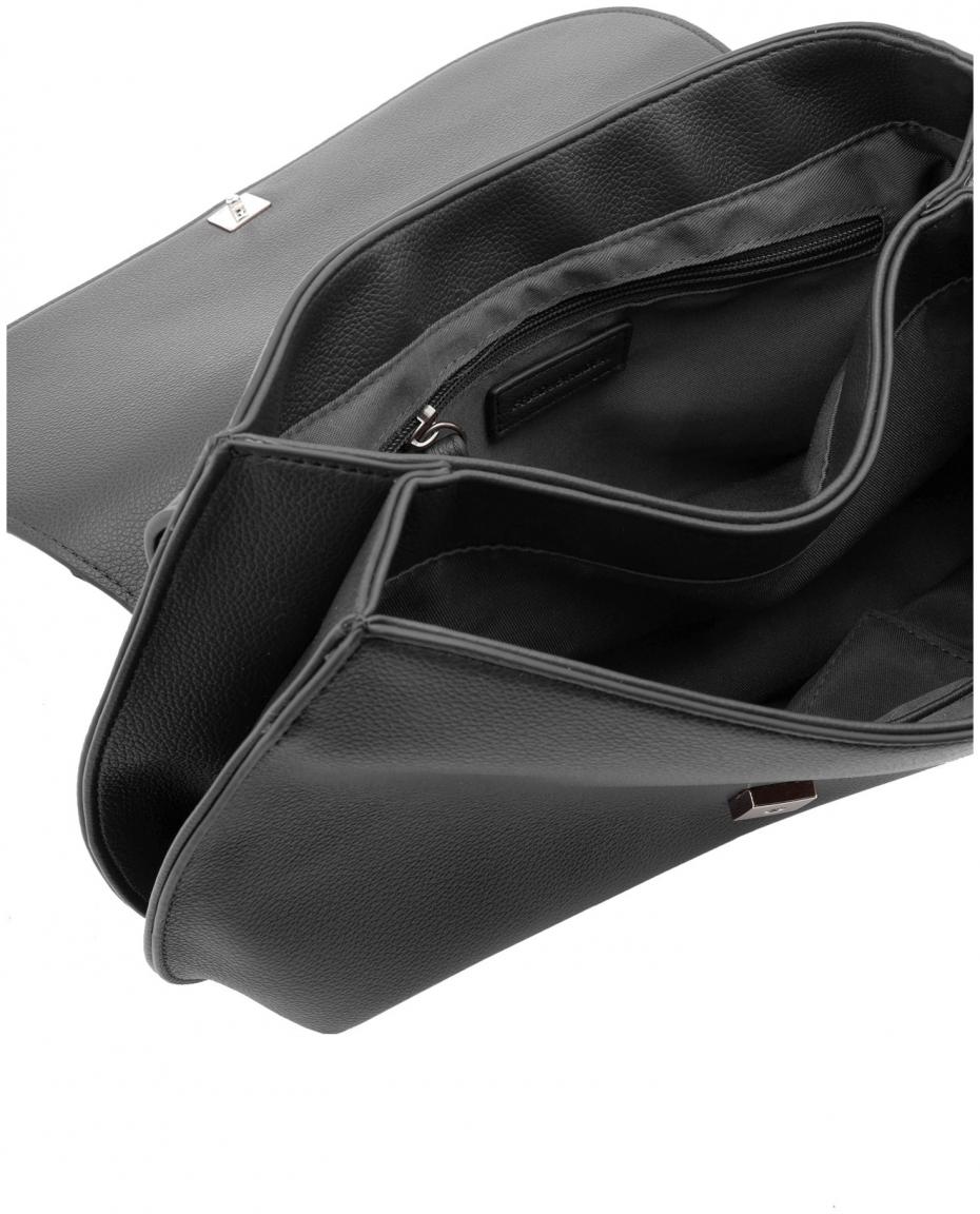 FREDsBRUDER My Bestie Big Saddle Überschlagtasche Dark Grey