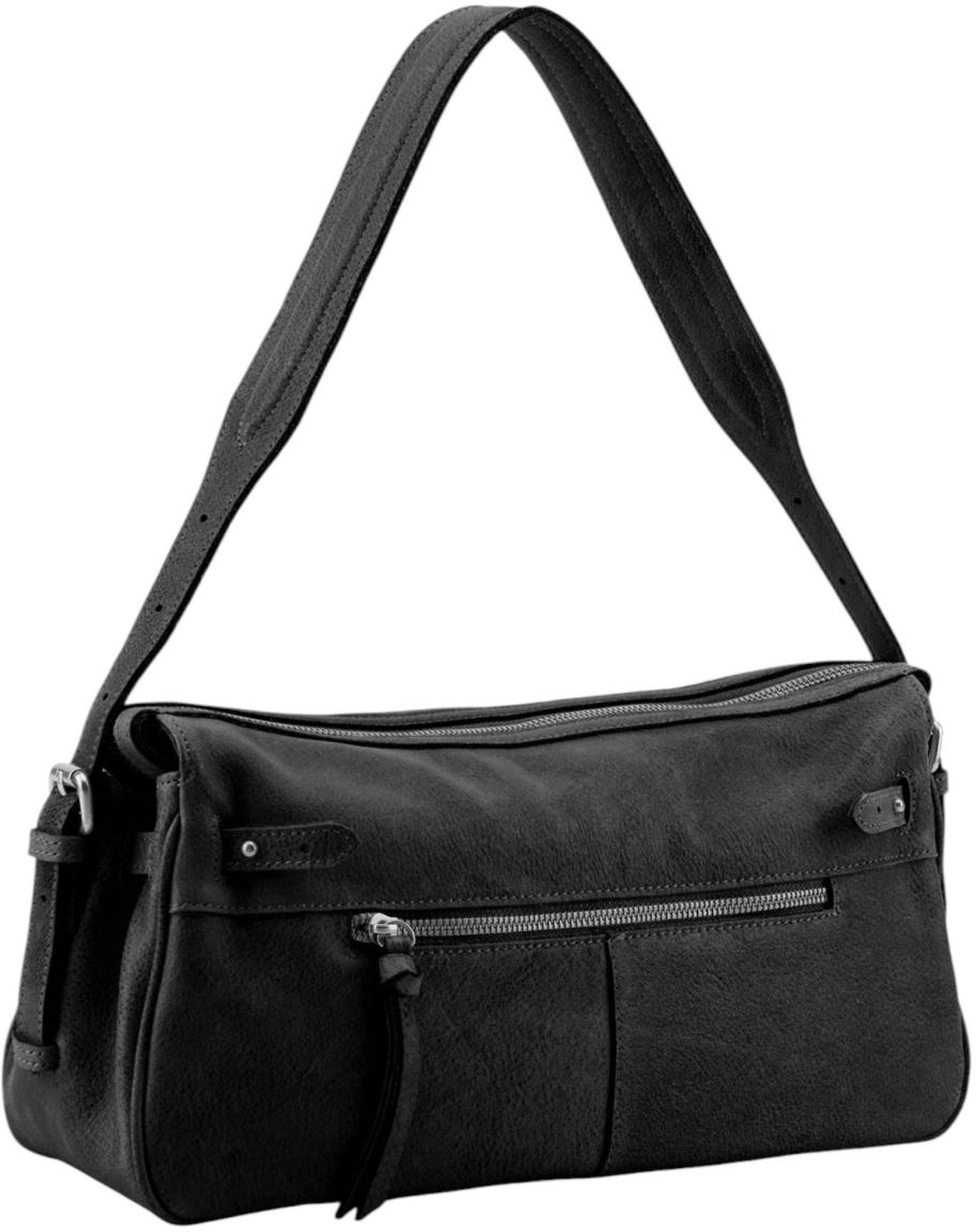 FREDsBRUDER My Forever Friend Shoulderbag Medium Leder Schwarz