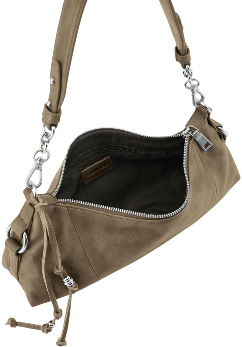FREDsBRUDER Stay With Me Midi Shoulderbag Greyish Khaki - Taupe