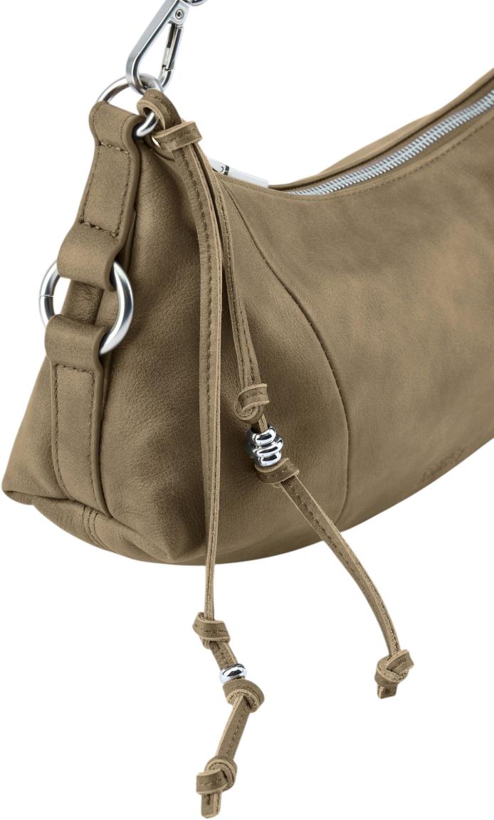 FREDsBRUDER Stay With Me Midi Shoulderbag Greyish Khaki - Taupe