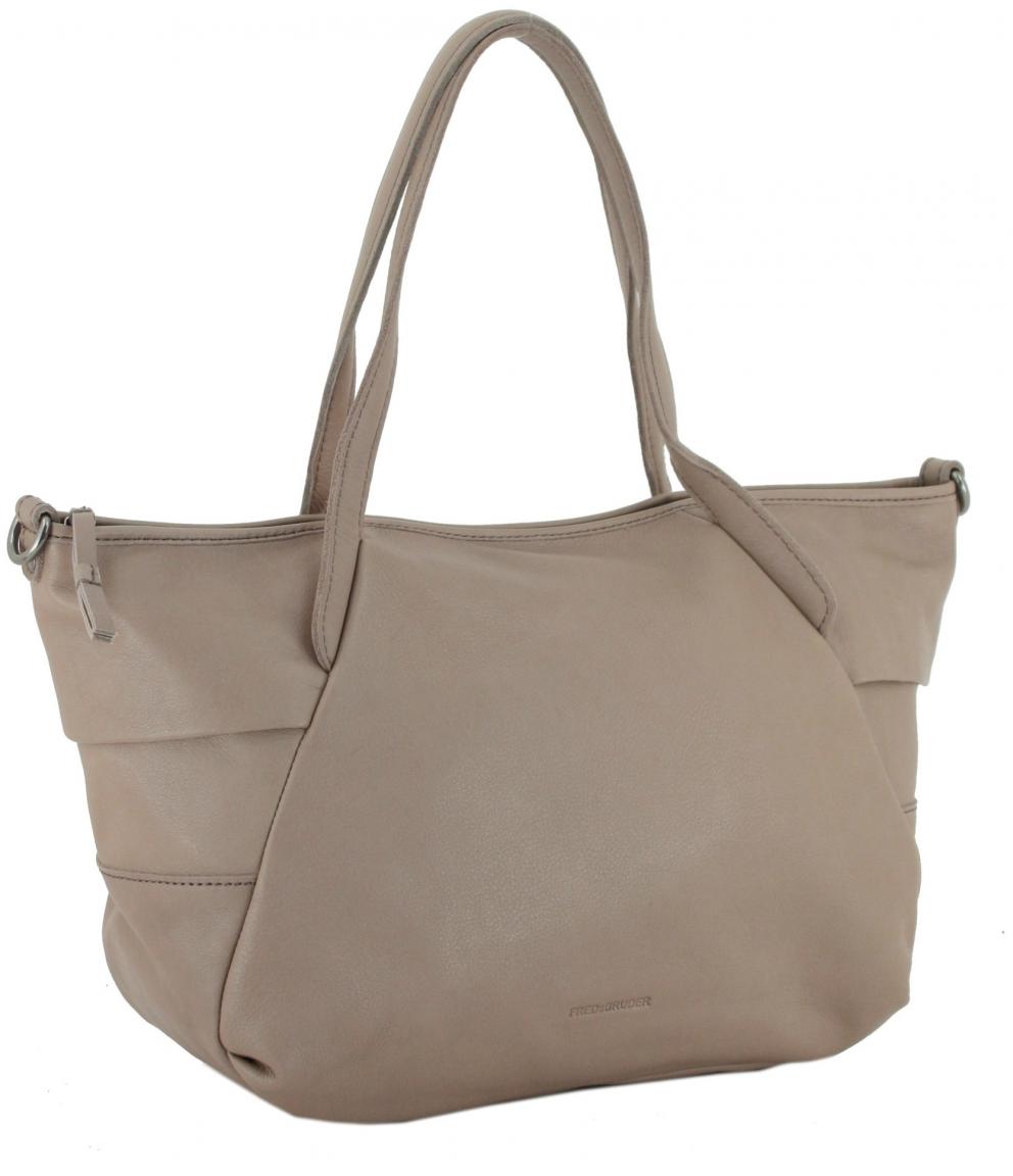 FREDsBRUDER Tragetasche Leia Shopper Almond Leder