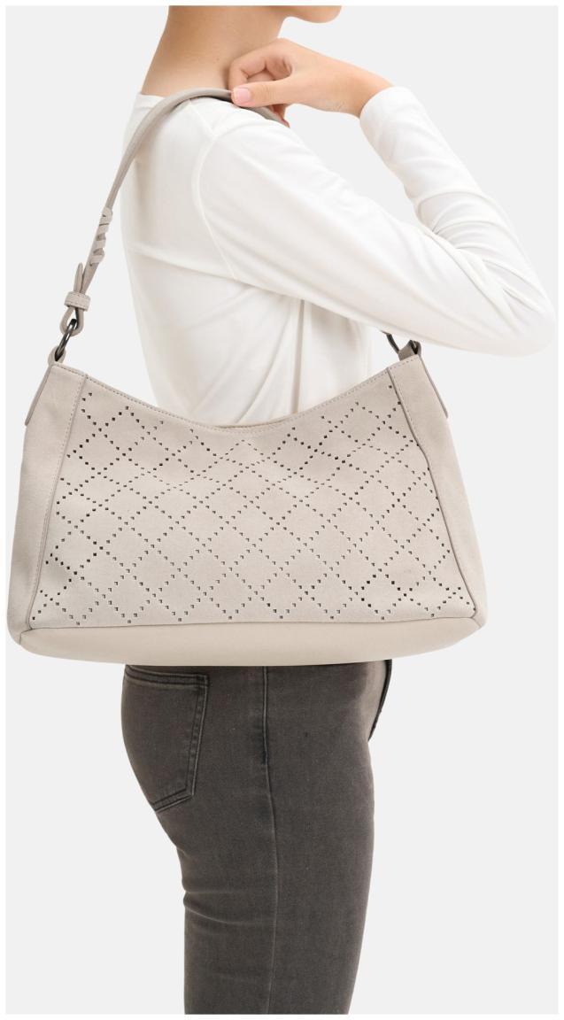 FREDsBRUDER Umhängetasche Hey Lovely Soft Taupe Ledermix