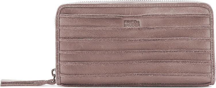 FREDsBRUDER Wallet Riffel Big Total altrosa Geldbörse Leder