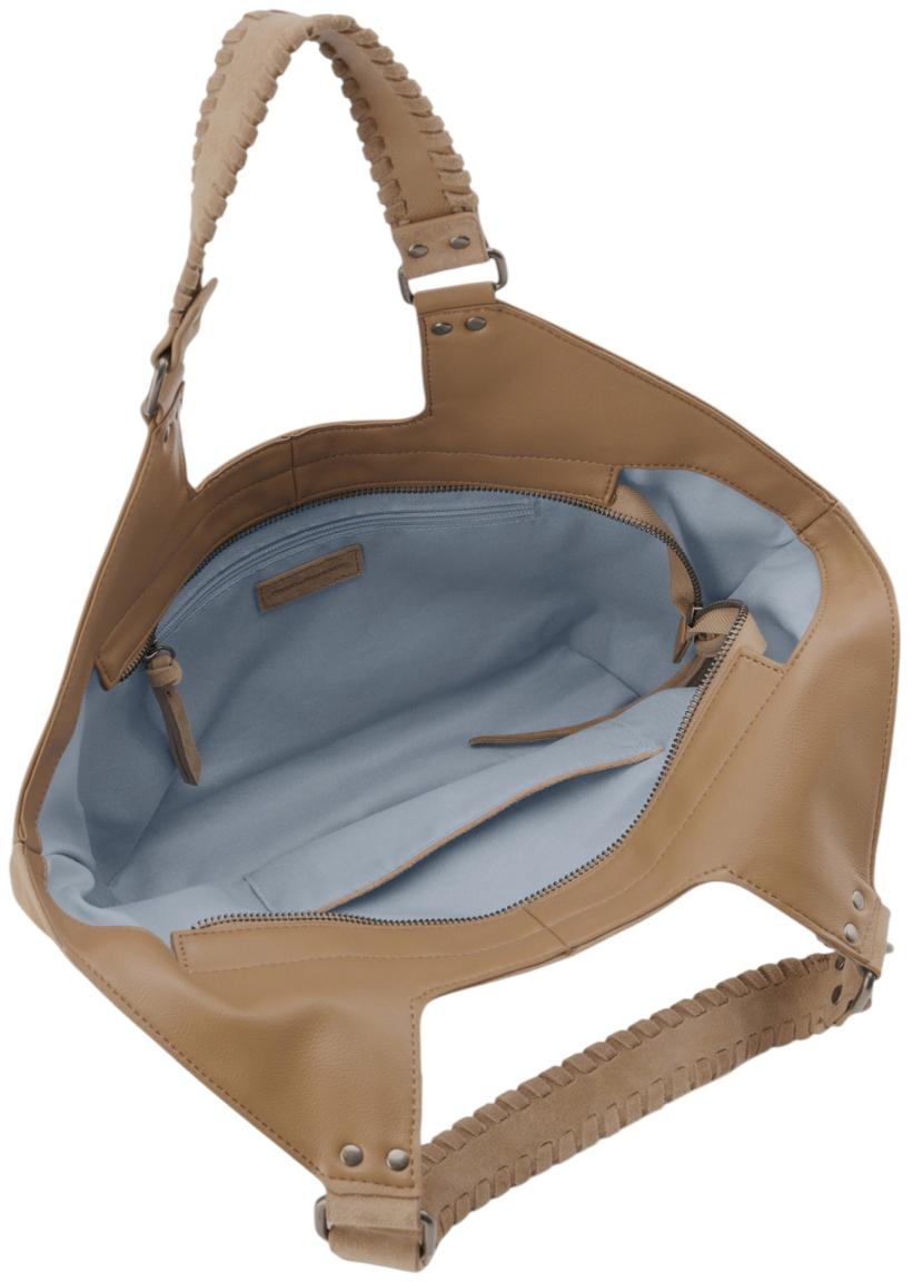 FREDsBRUDER Whipstitch Soul Shopper Velours Dark Sand - Beige