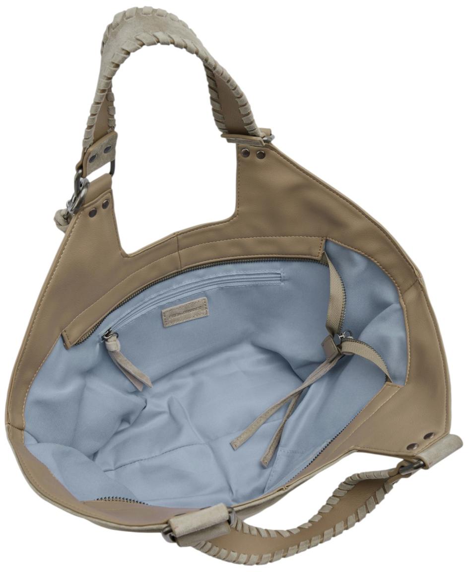 FREDsBRUDER Whipstitch Soul Shopper Velours Taupe