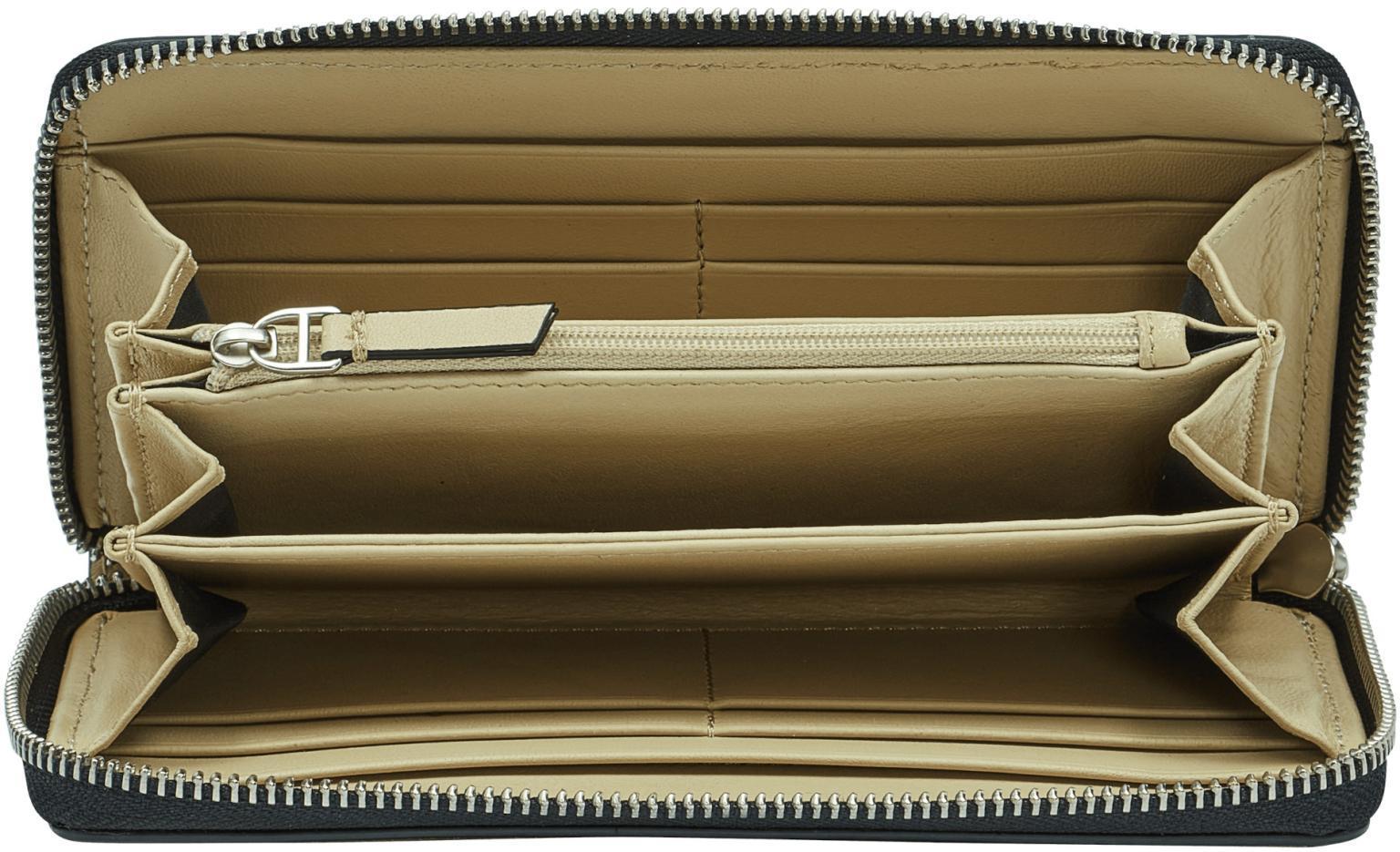 Fab 2 Lamb Sally Liebeskind Berlin Leder Ledergeldbörse Damen Beige RFID
