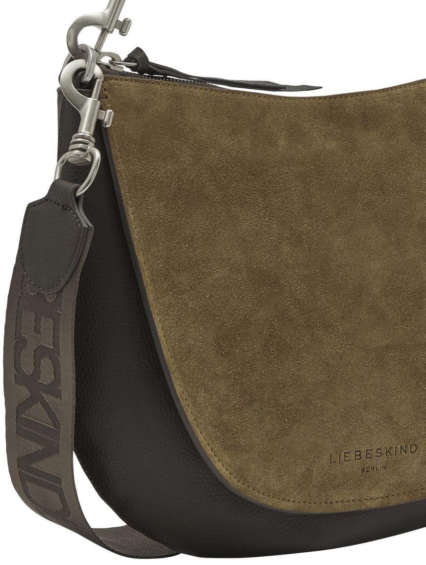 Faith Hobo M Ledertasche Nori Green Liebeskind Berlin Schlammgrün