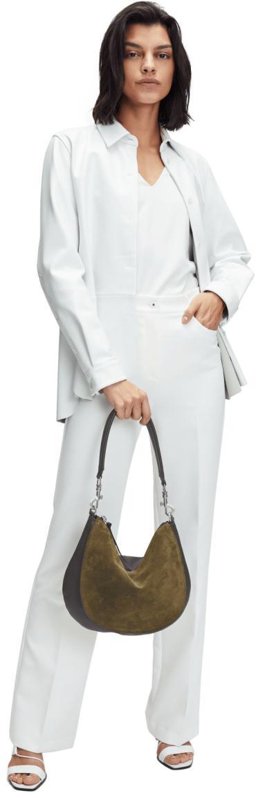 Faith Hobo M Ledertasche Nori Green Liebeskind Berlin Schlammgrün