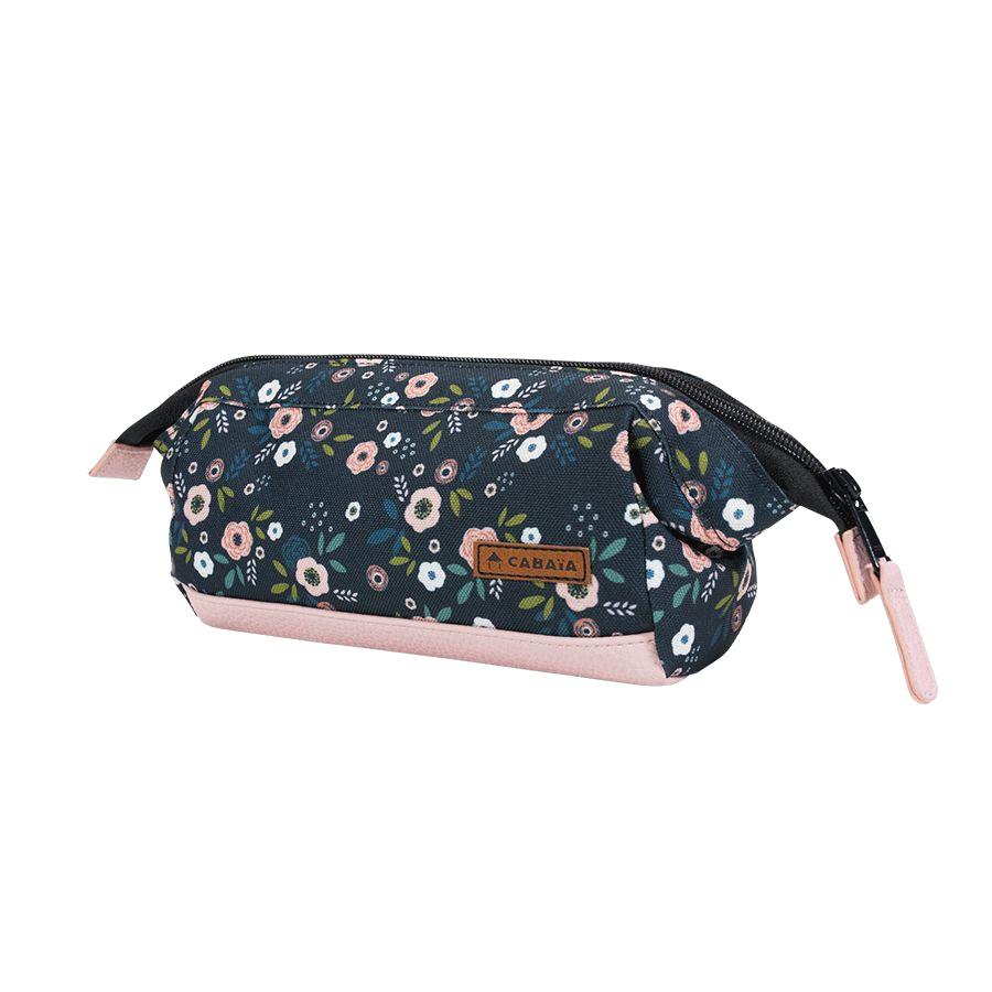 Federpennal Etui Cabaia Nylon Minorca Blue nachhaltig
