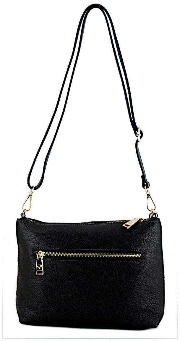 Fell Ledertasche Crossover Banktasche Caleidos Dunkelbraun