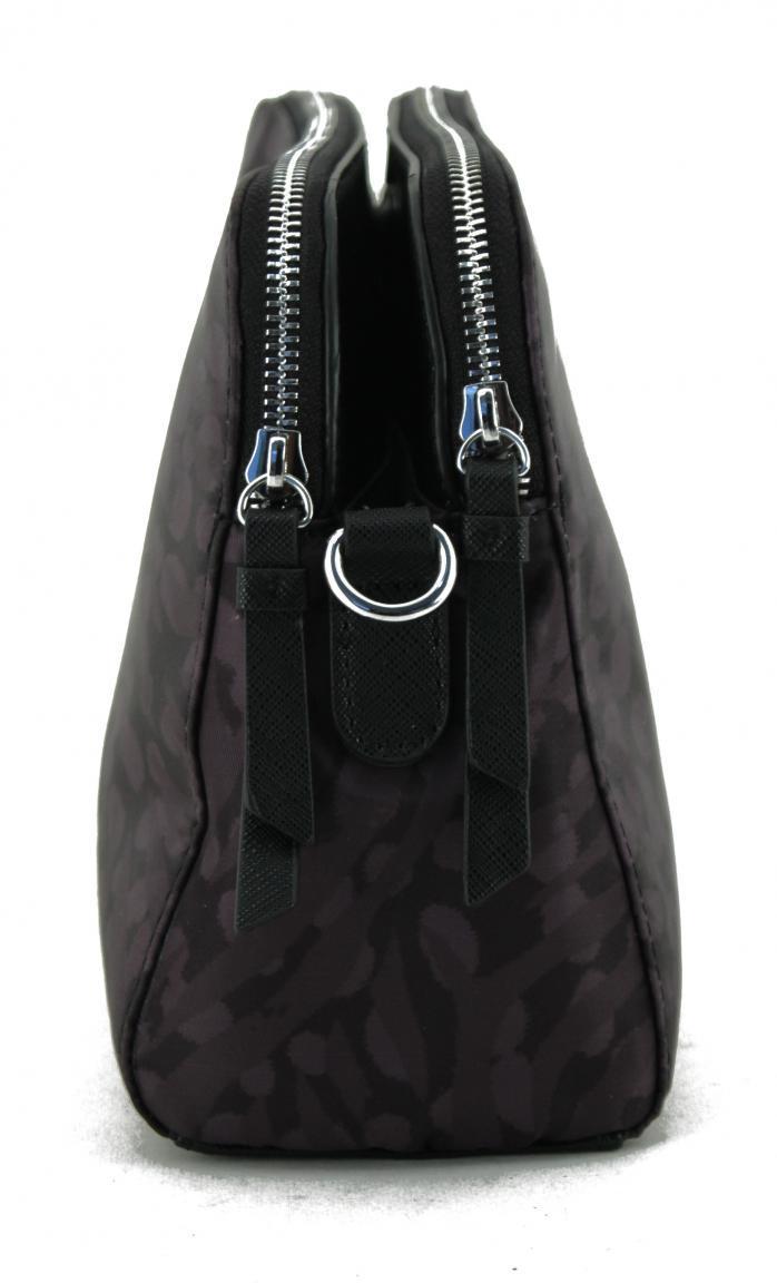 Fides L.Credi Munich Schwarz zweigeteilte Schultertasche