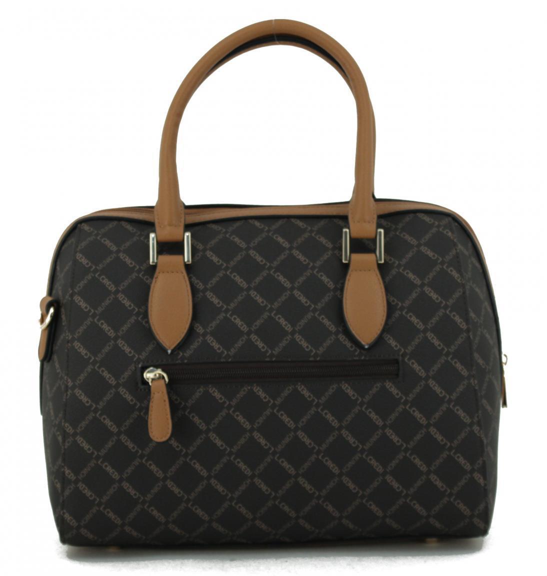 Filiberta Alloverprint Braun Bowlingtasche L.Credi Munich
