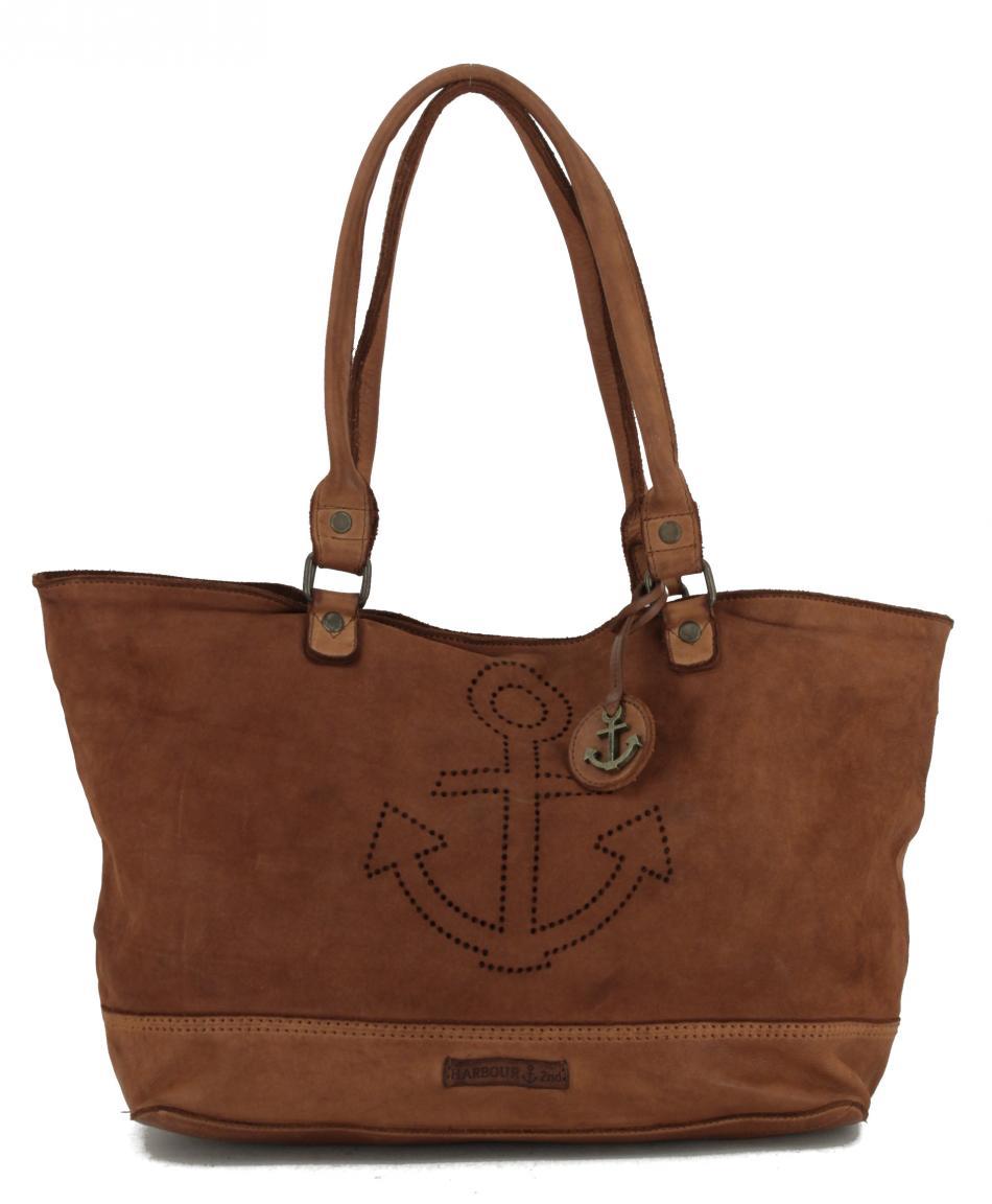 Firefly Trapez Bag Harbour 2nd New Lines Anker Leder Brown dunkelbraun