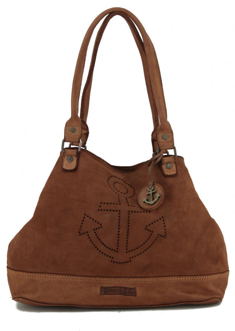 Firefly Trapez Bag Harbour 2nd New Lines Anker Leder Brown dunkelbraun