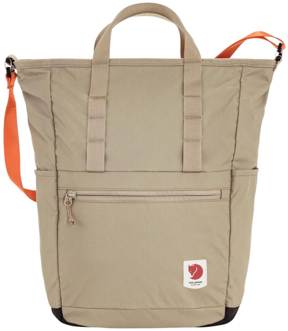 Fjällräven Allrounderbag High Coast Totepack Fossil Rucksackfunktion