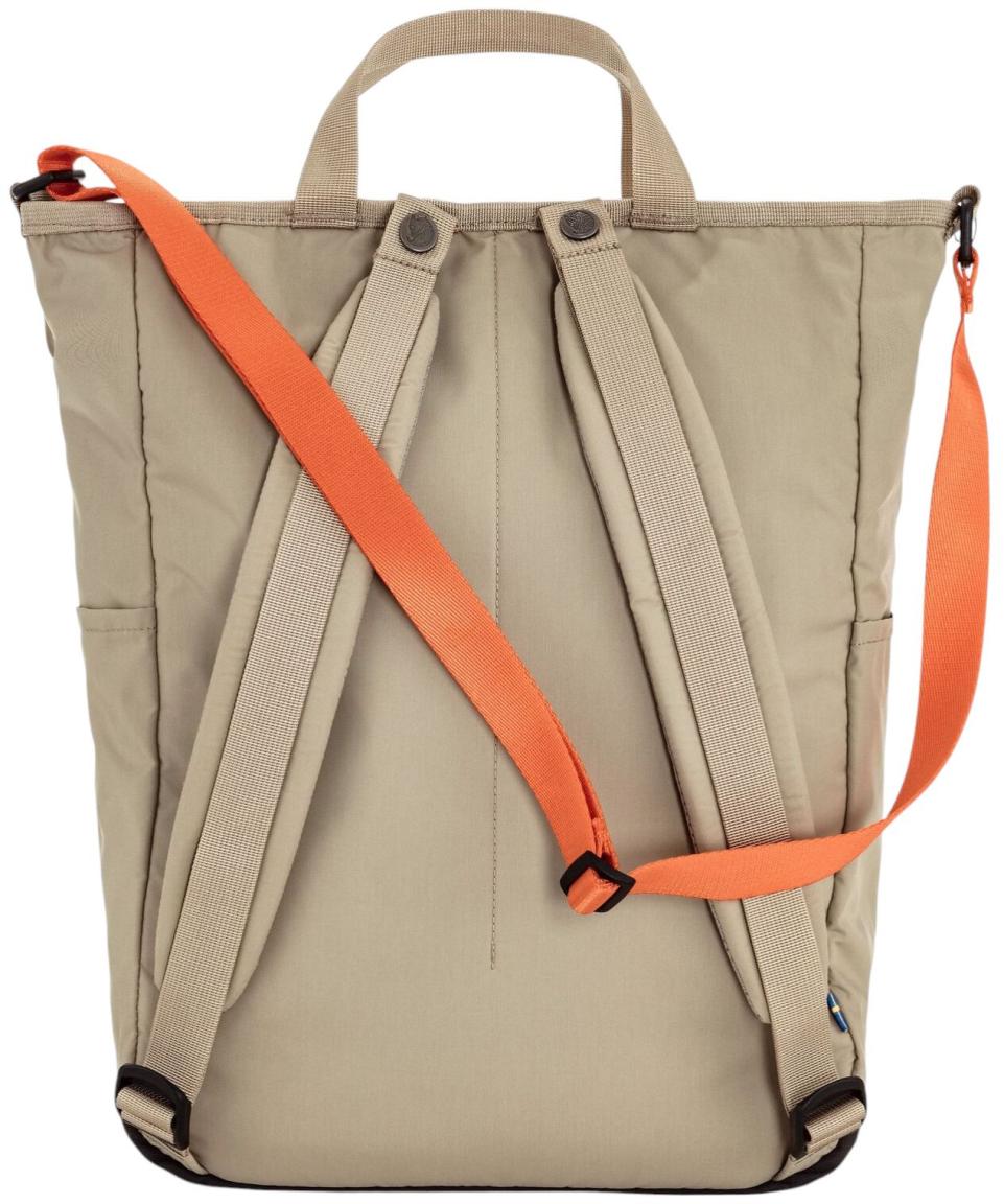 Fjällräven Allrounderbag High Coast Totepack Fossil Rucksackfunktion