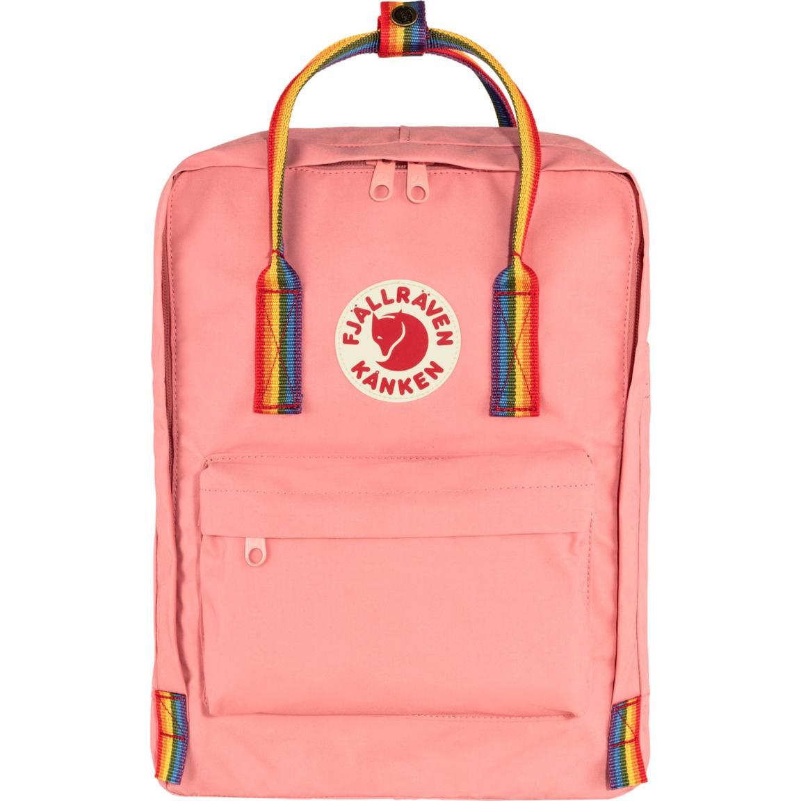 Fjällräven Kanken Rainbow pink Rucksack mit Sitzkissen rosa