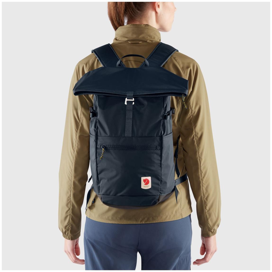 Fjällräven Kurierrucksack Flap High Coast Foldsack 24Liter Fossil