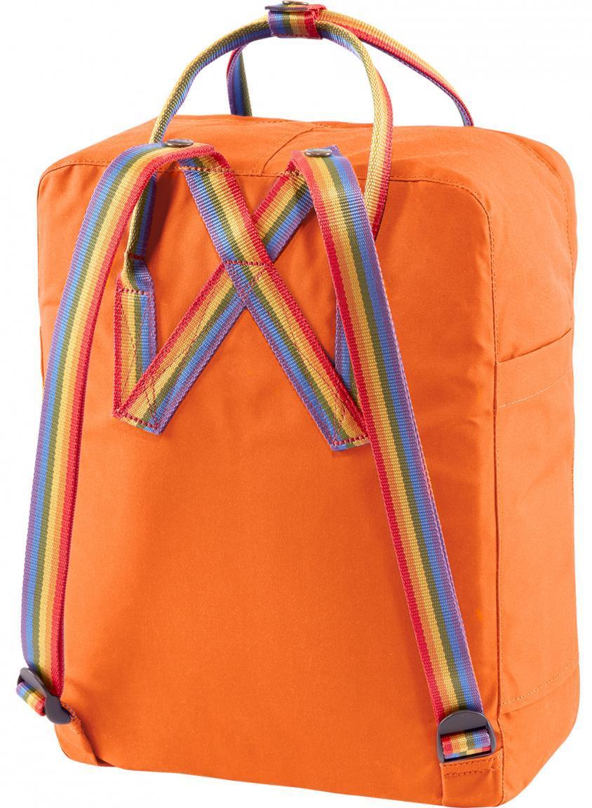 Fjällräven Rainbow Burnt Orange Rucksack Regenbogen