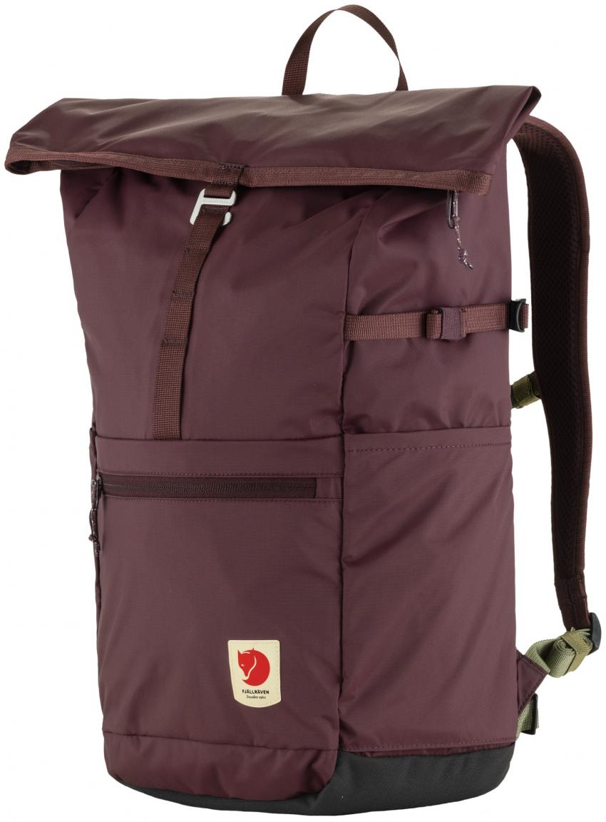 Fjällräven Rolltop Rucksack High Coast Foldsack Blackberry violett