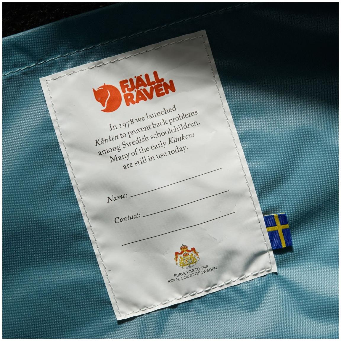 Fjällräven Special Edition Freizeitrucksack Hidden Animals Nimbus Blue Kanken 