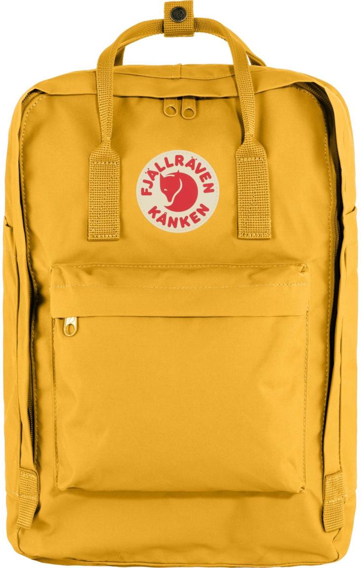 Fjällräven Tagesrucksack Kanken Laptop 17 Vynilon F Ochre Gelb