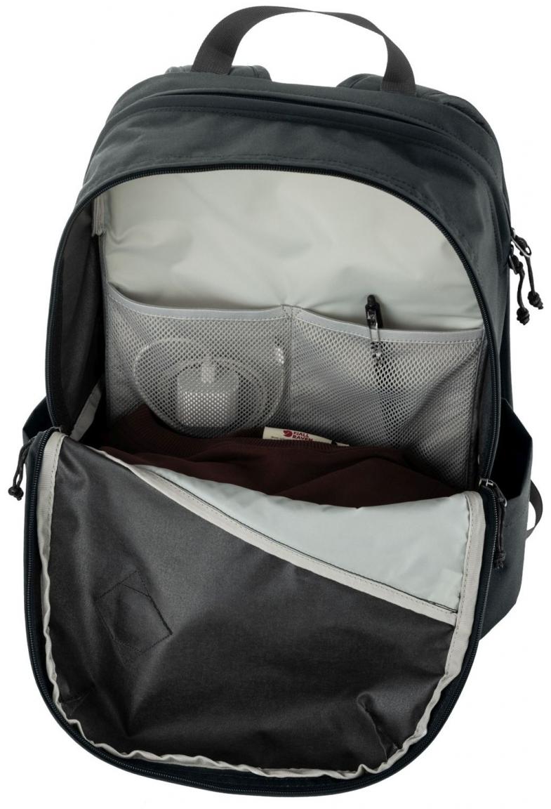 Fjällräven Vardag Backpack 17 Laptoprucksack Coal Black Perlon