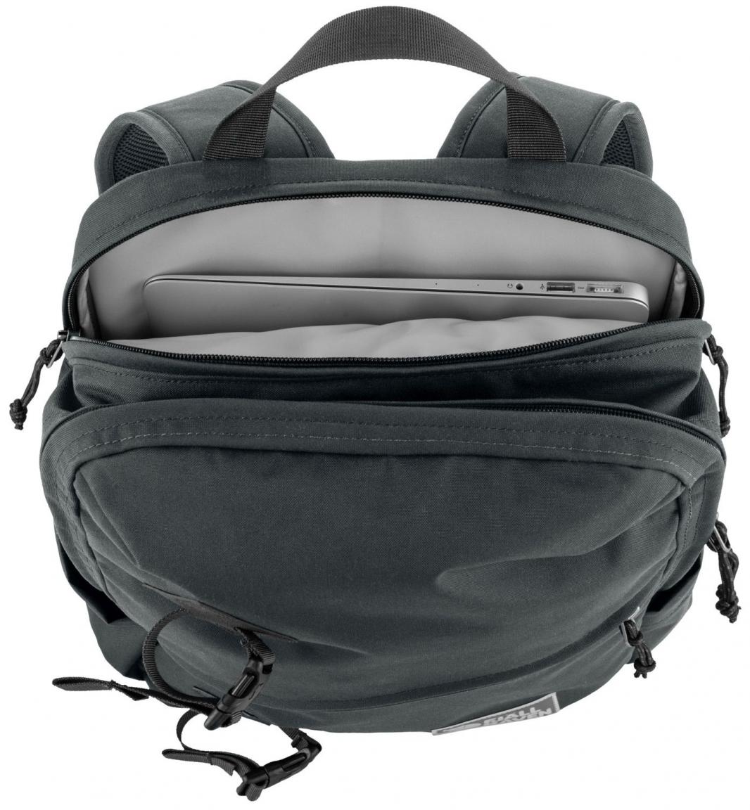 Fjällräven Vardag Backpack 17 Laptoprucksack Coal Black Perlon