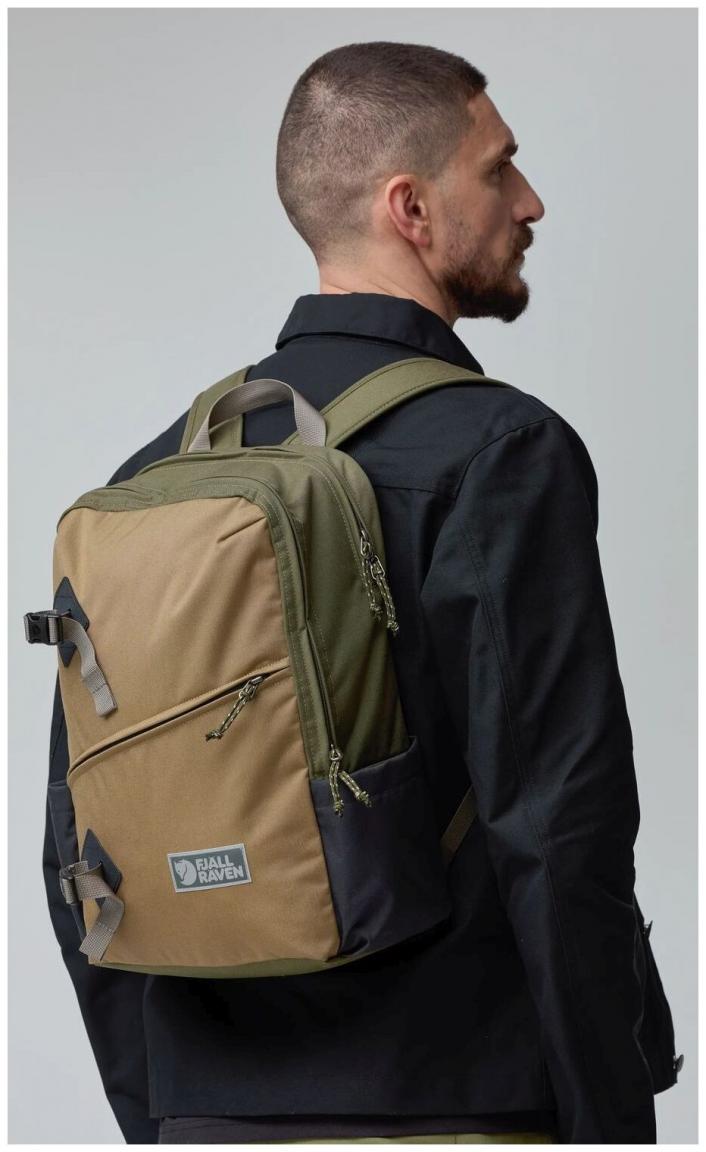 Fjällräven Vardag Backpack 17 Laptoprucksack Coal Black Perlon
