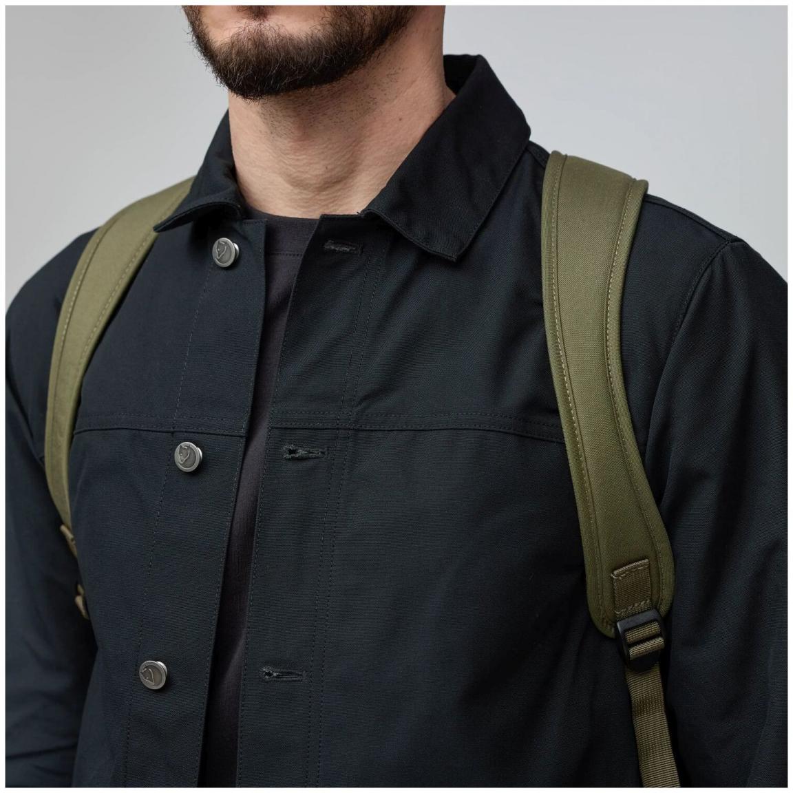 Fjällräven Vardag Backpack 17 Laptoprucksack Coal Black Perlon