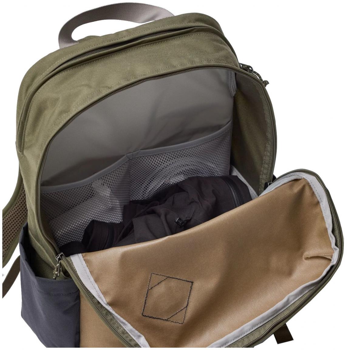 Fjällräven Vardag Backpack 17 Retro Rucksack Herren Green-Clay