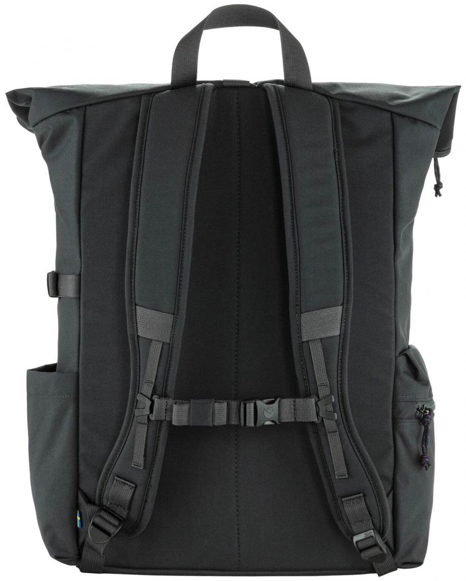 Fjällräven Vardag Foldsack 25 sportlicher Backpack Herren Coal Black 