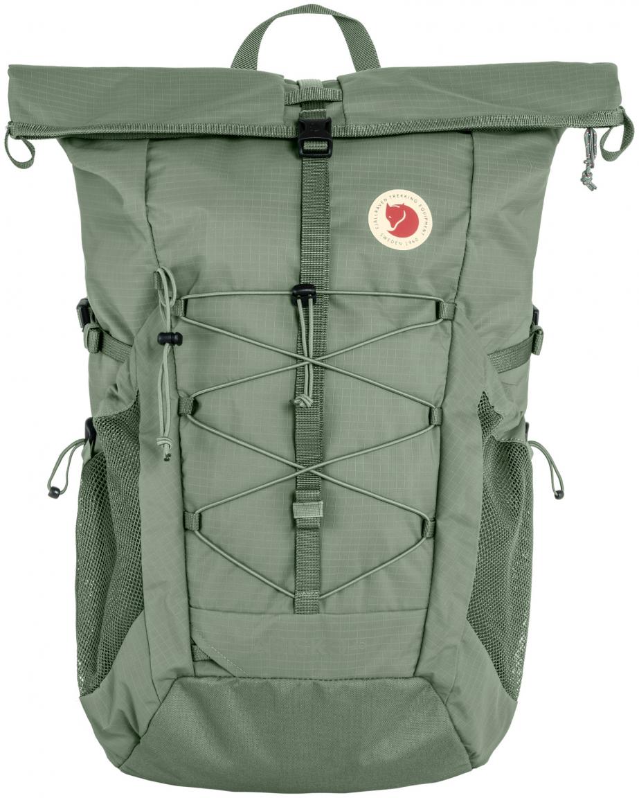 Fjällräven Wanderrucksack Abisko Hike Foldsack grün