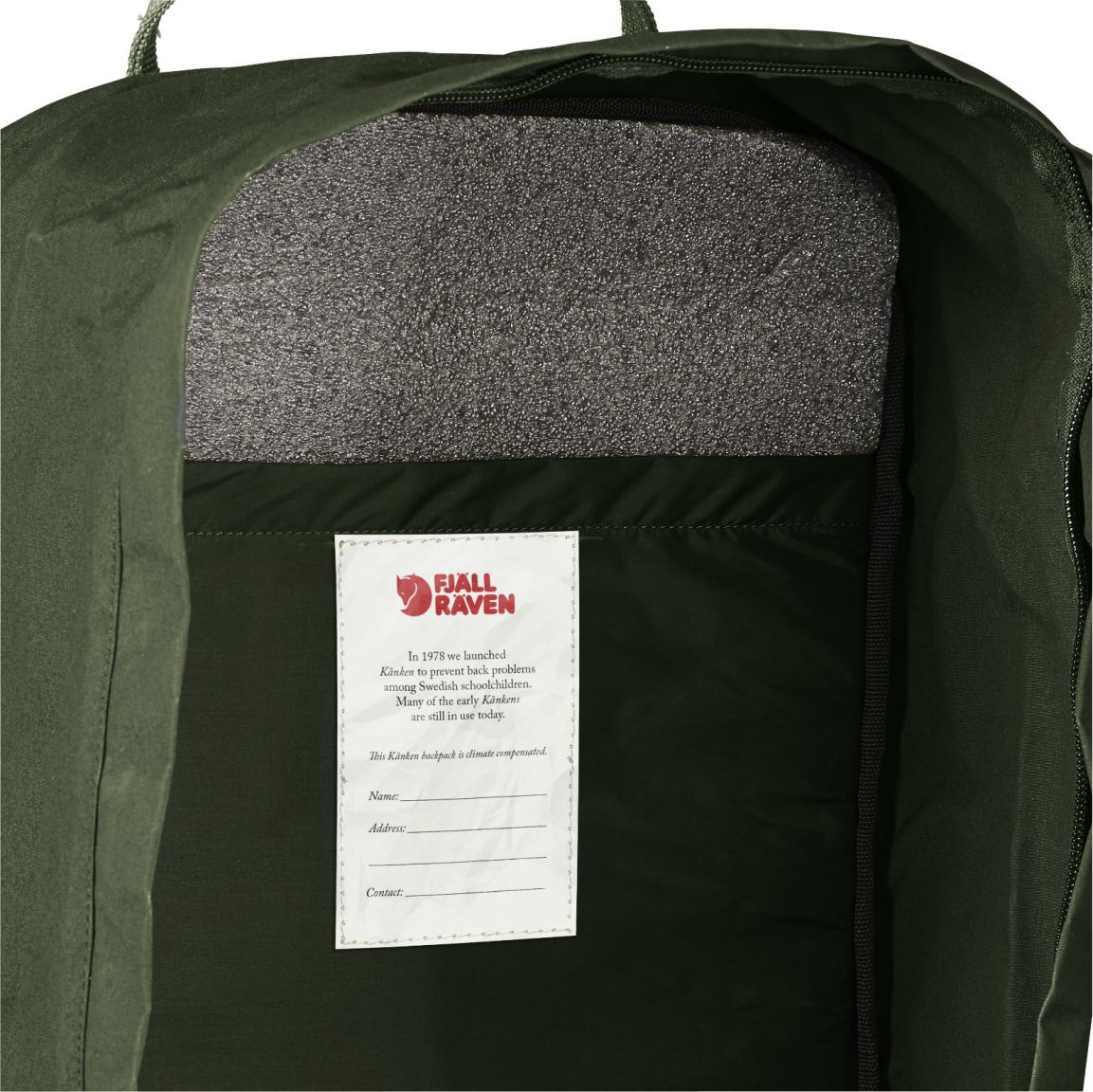 Fjällraven Schulrucksack Kanken Leaf Green