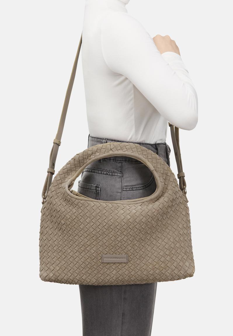 Flechttasche Sadie Grande Les Visionnaires Weave Cozy Birch Green