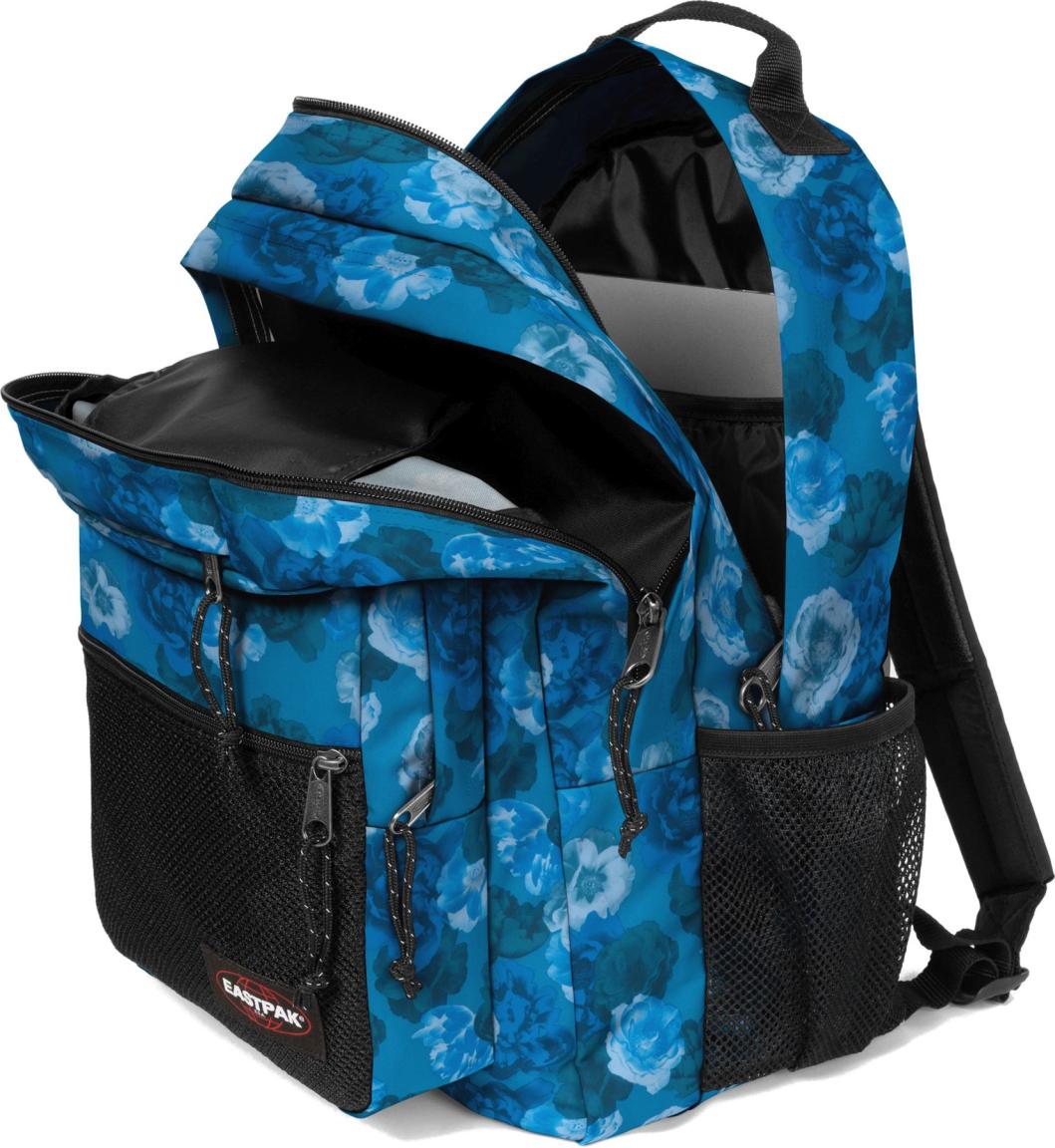 Flower Power Schulrucksack Mystical Blue Pinzip 38L Eastpak