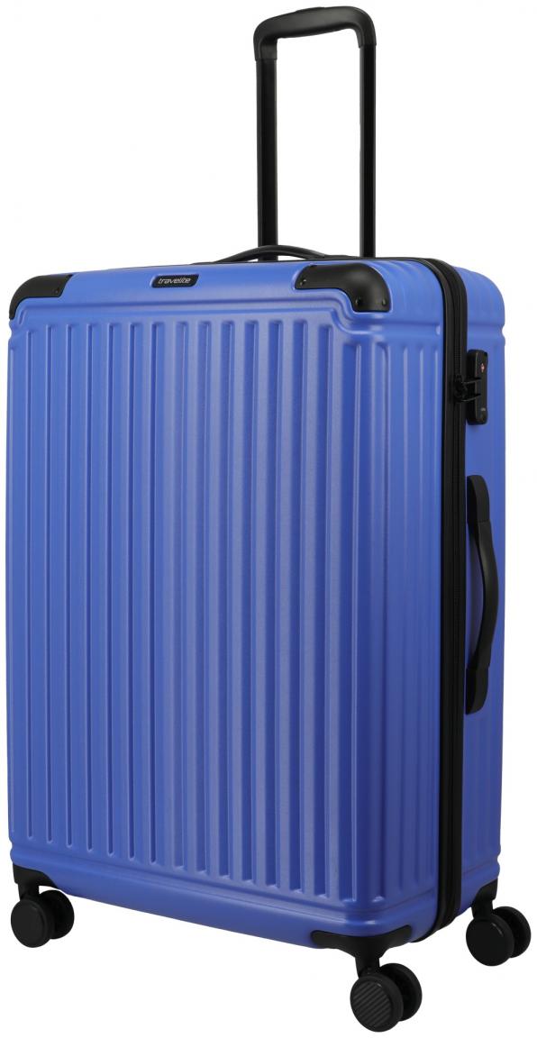 Flugkoffer Travelite Cruise Blue Violet 4w Trolley L 77cm